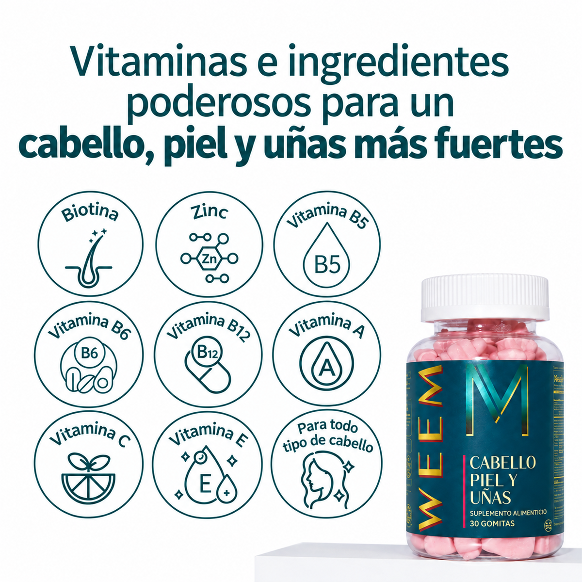 Cabello.Piel.Uñas