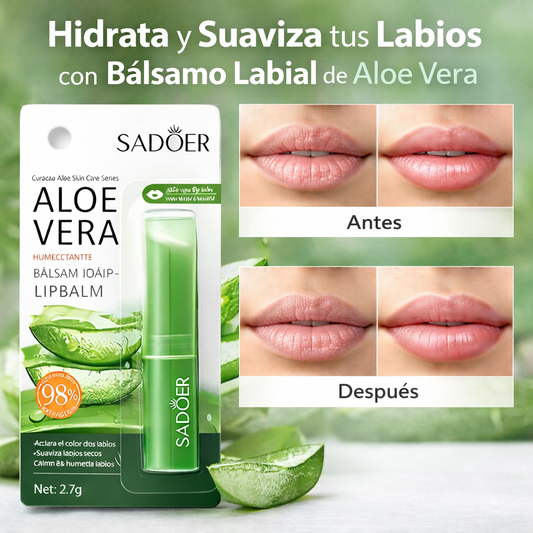 Bálsamo labial de Aloe Vera